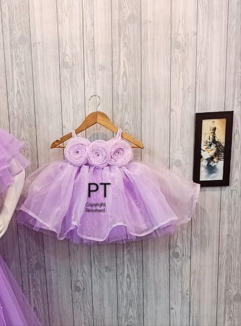 Lavender Birthday Dress | Cute Partywear Dress| Cute Dress for Birthday 💜