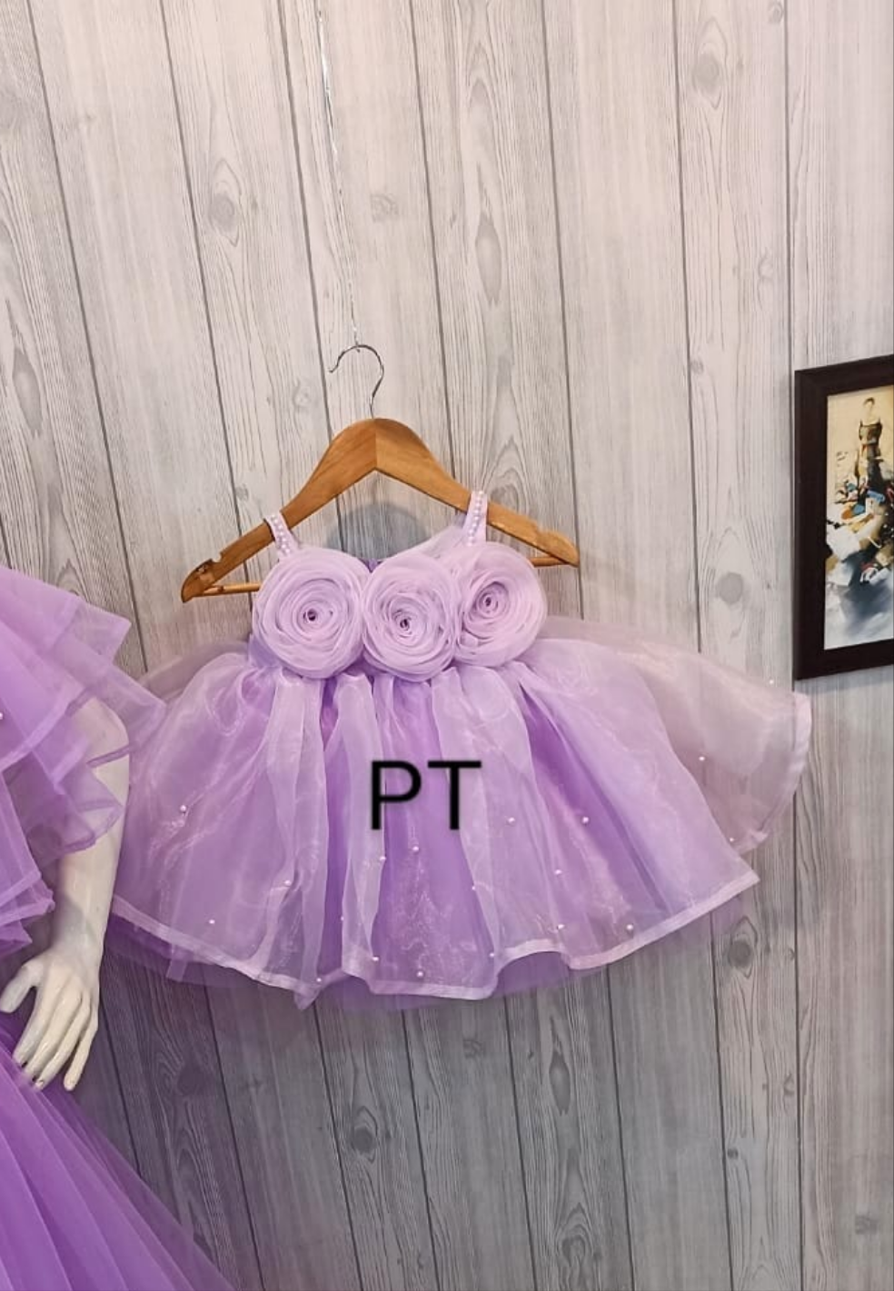 Lavender Birthday Dress | Cute Partywear Dress| Cute Dress for Birthday 💜