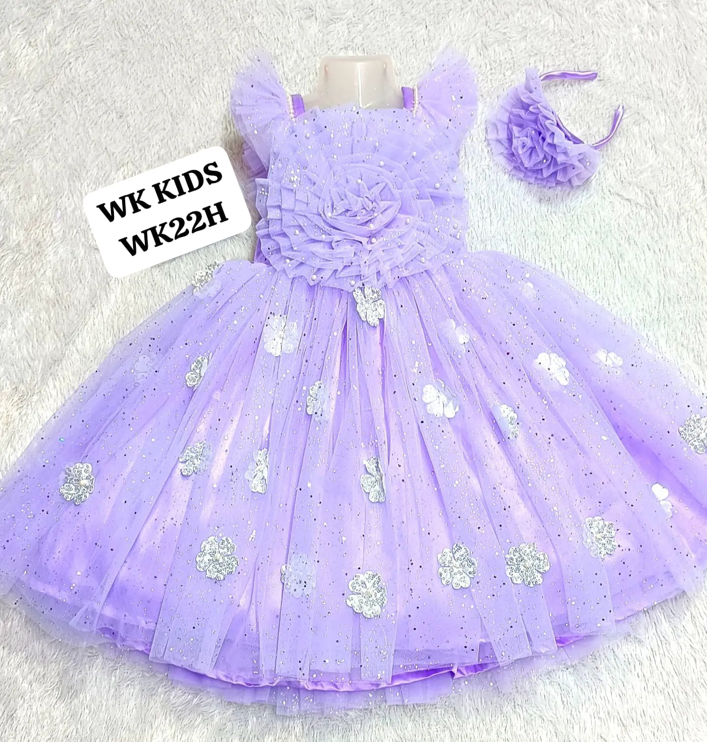 Big Flower Birthday Dress
