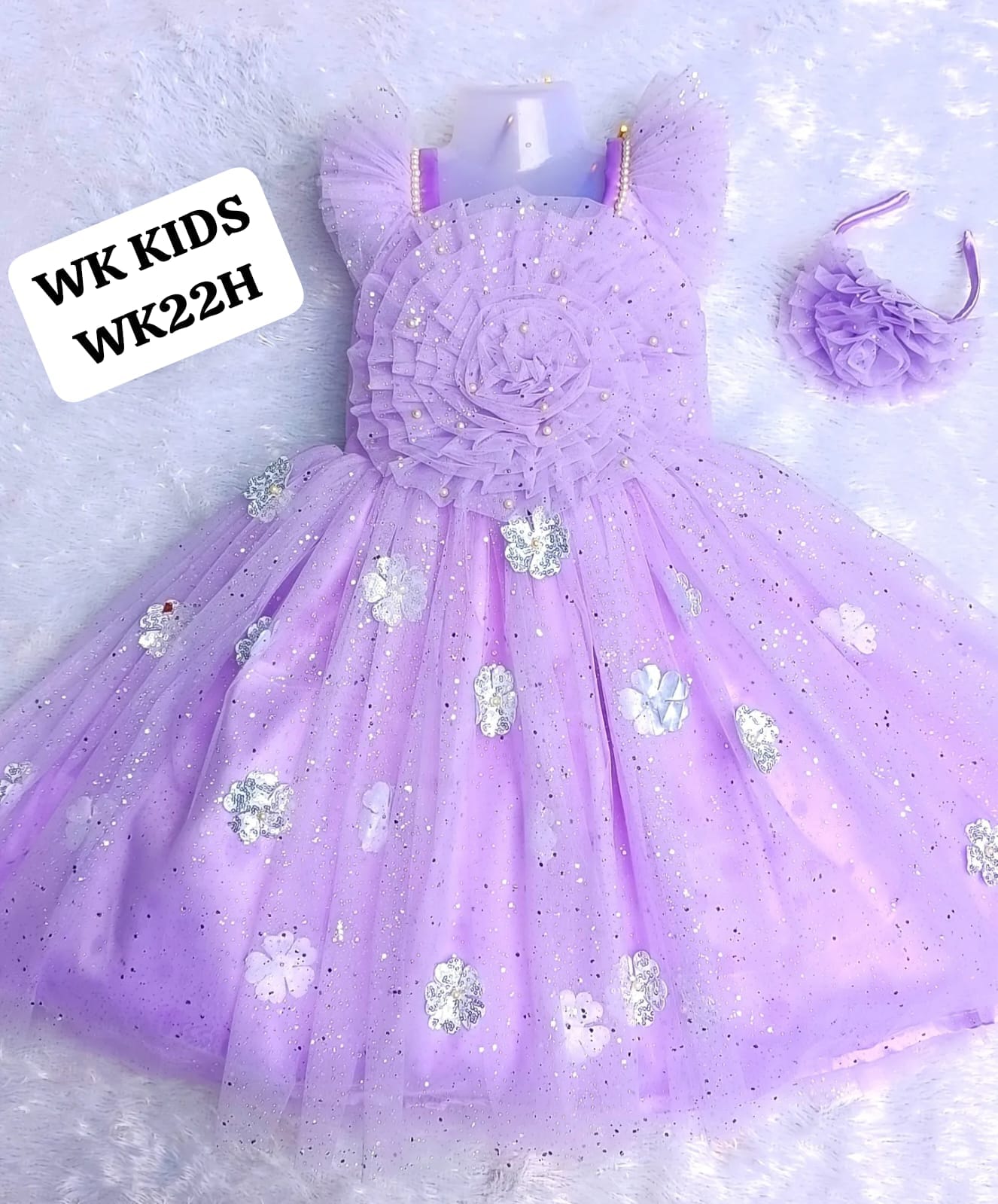 Big Flower Birthday Dress