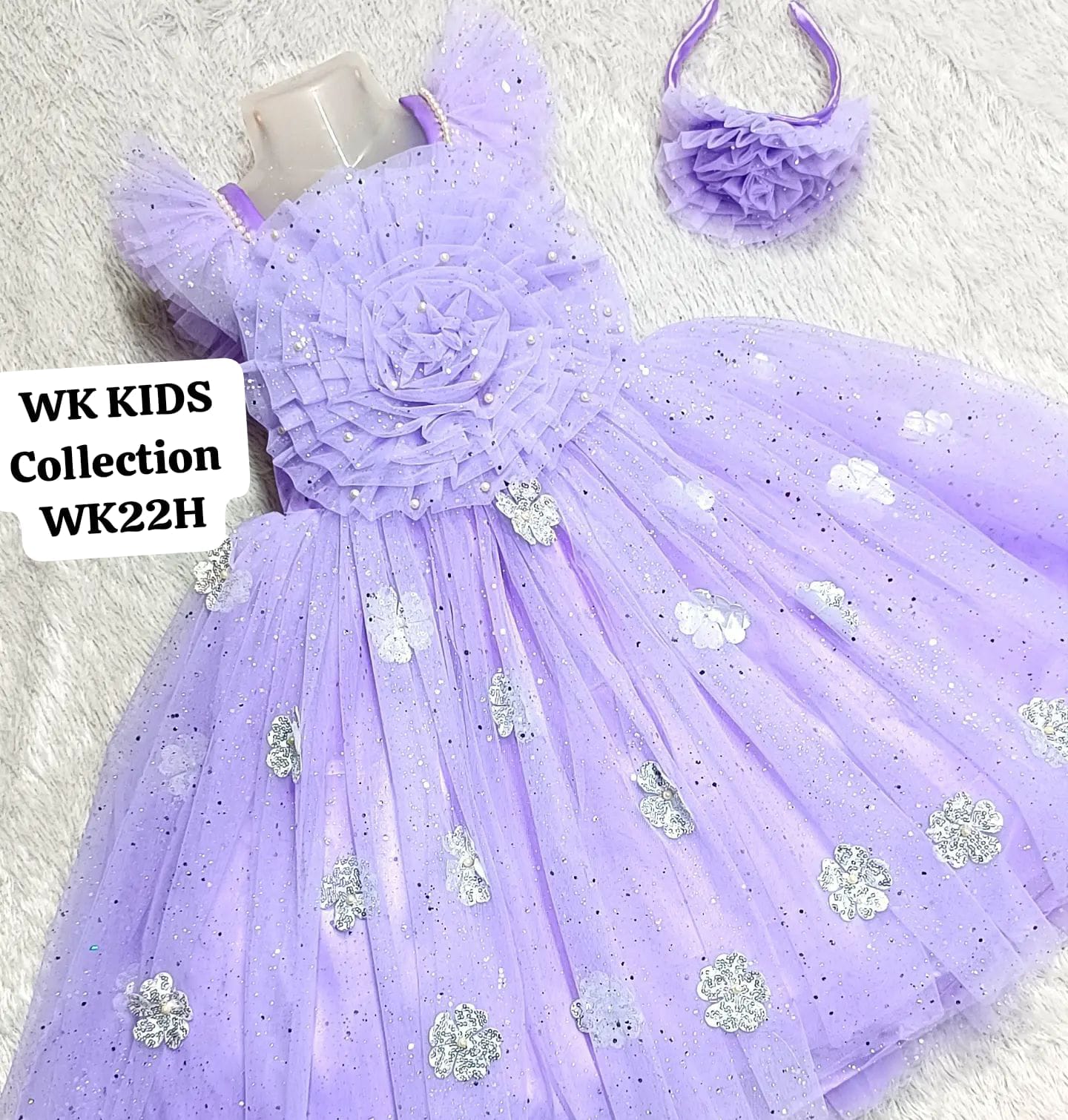 Big Flower Birthday Dress