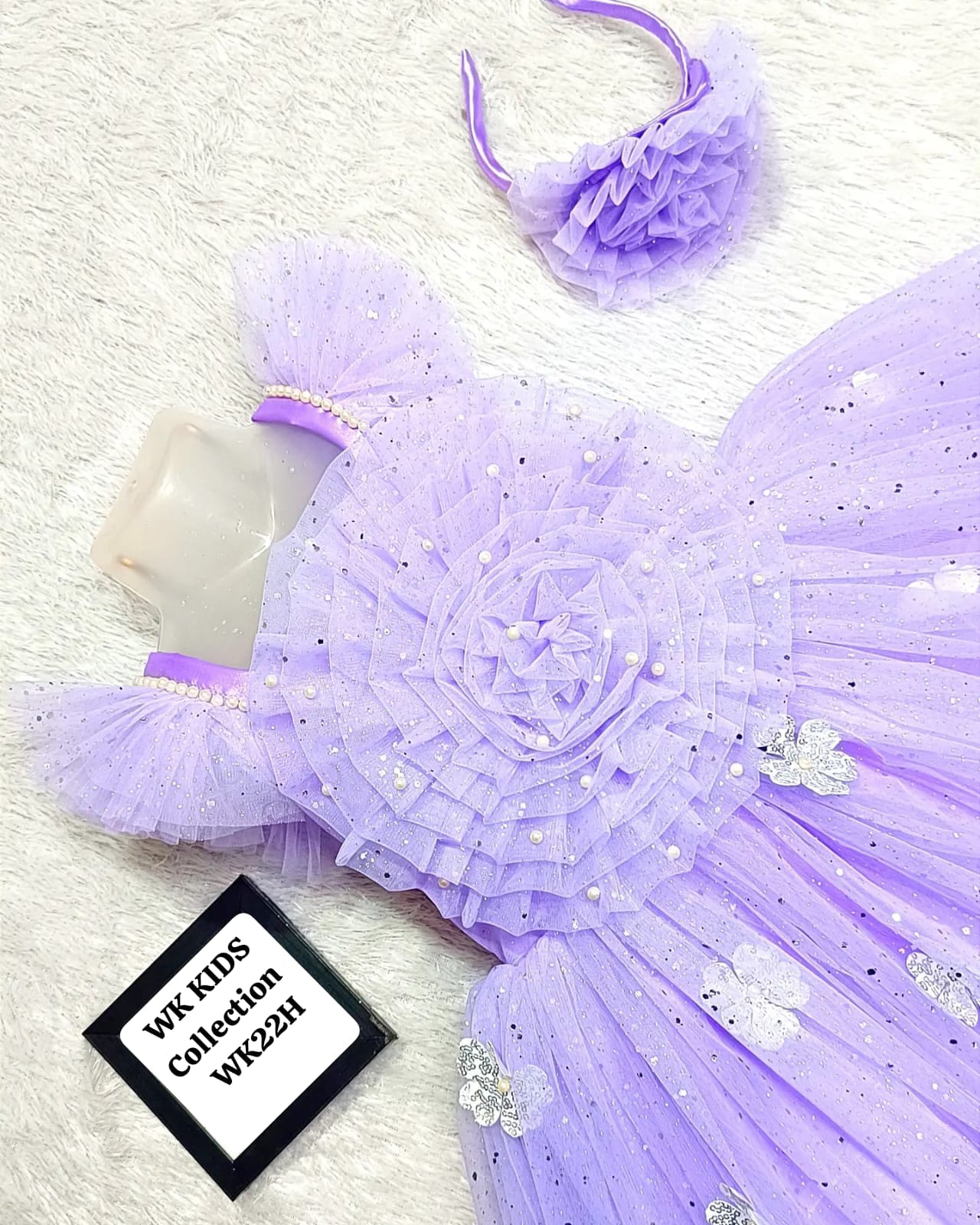 Big Flower Birthday Dress