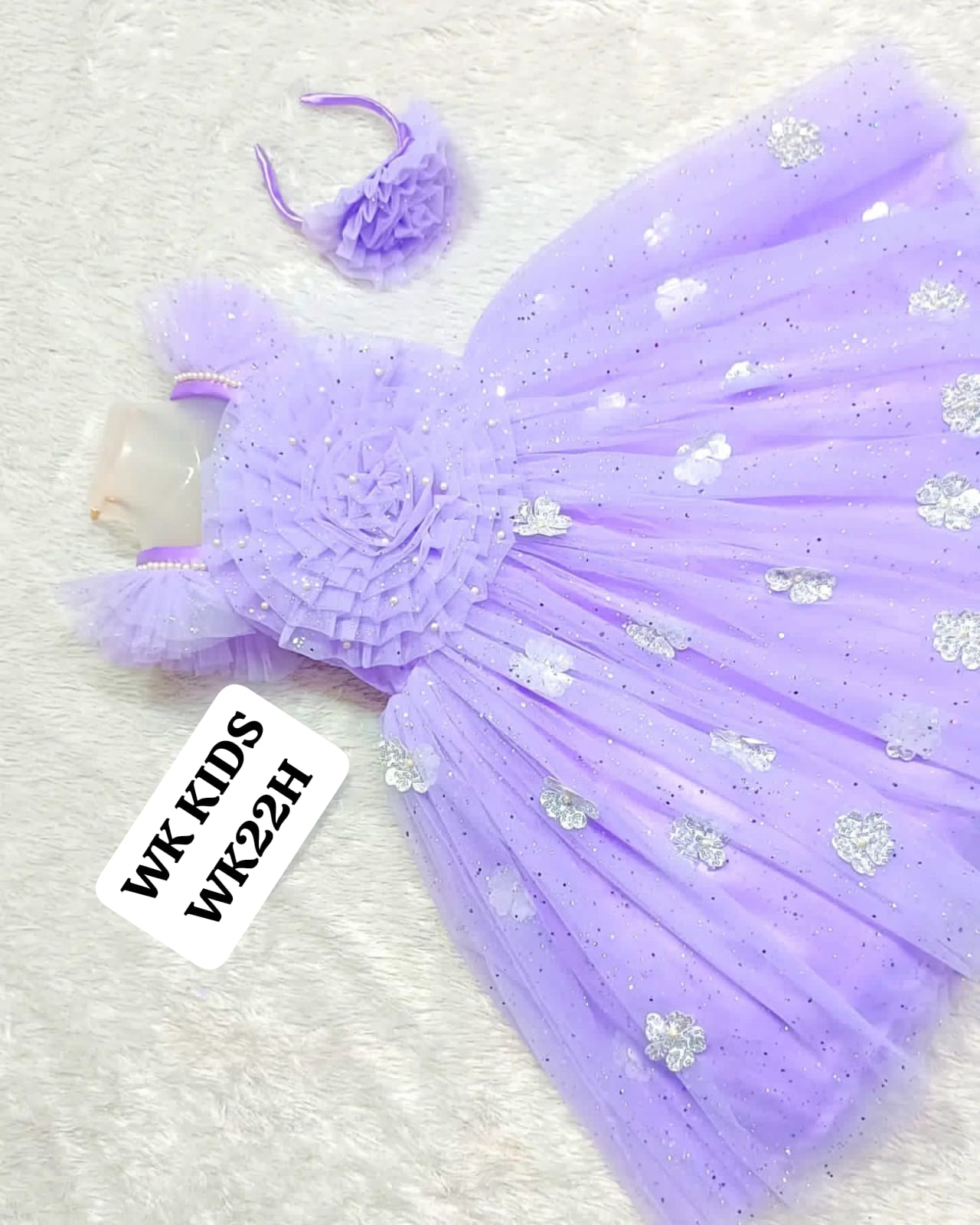 Big Flower Birthday Dress