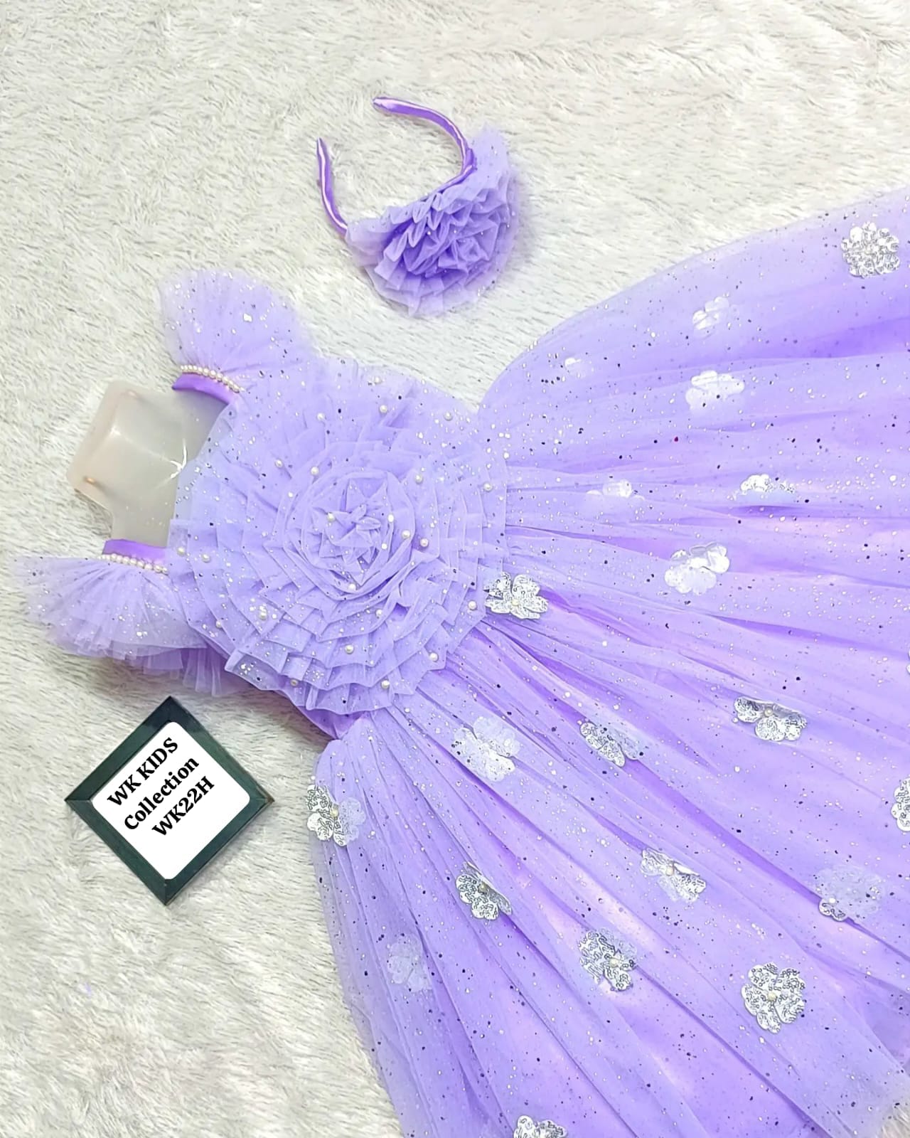 Big Flower Birthday Dress