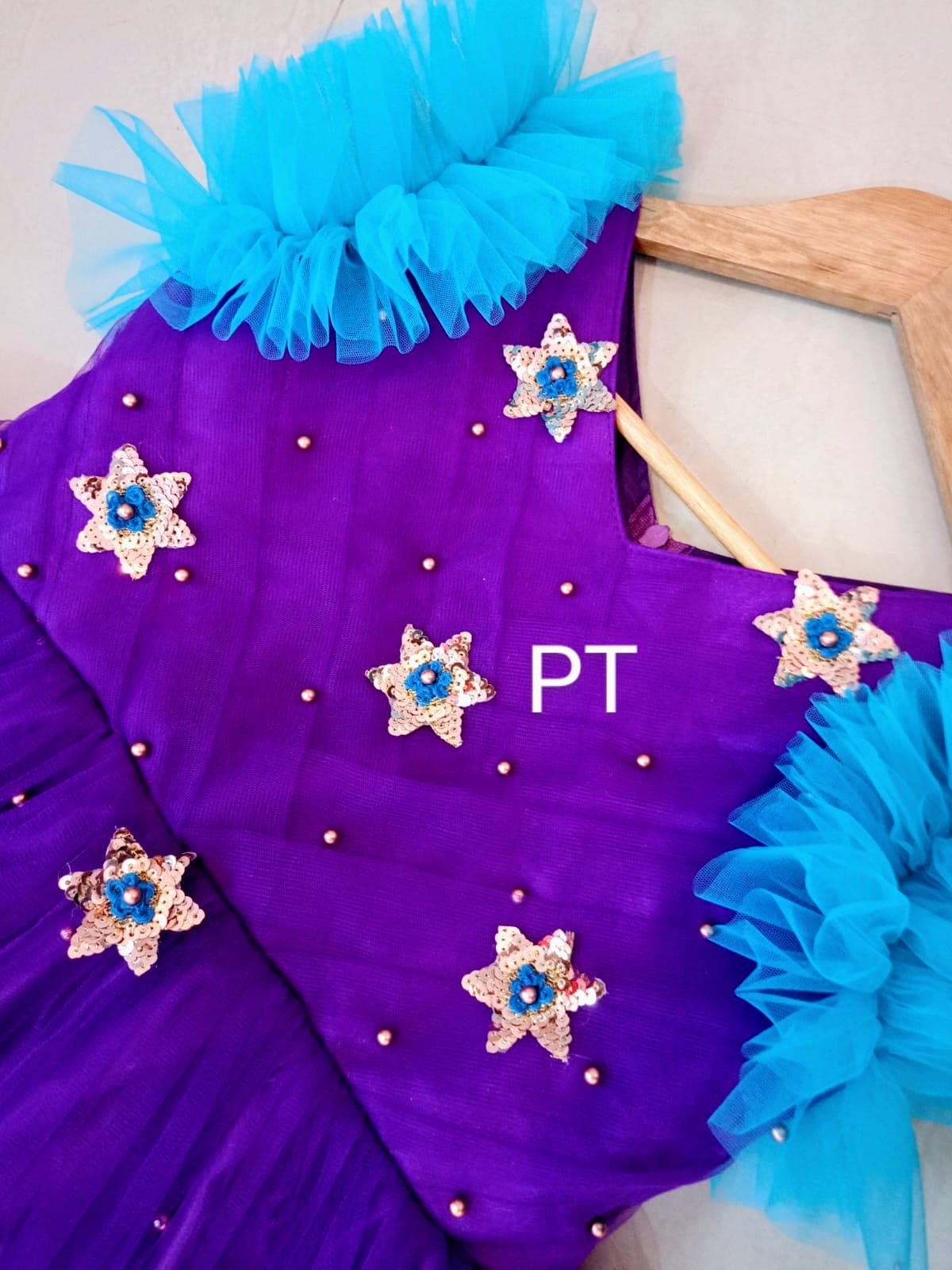 Star Work combo for both mom and daughter ๐ | Birthday Dress