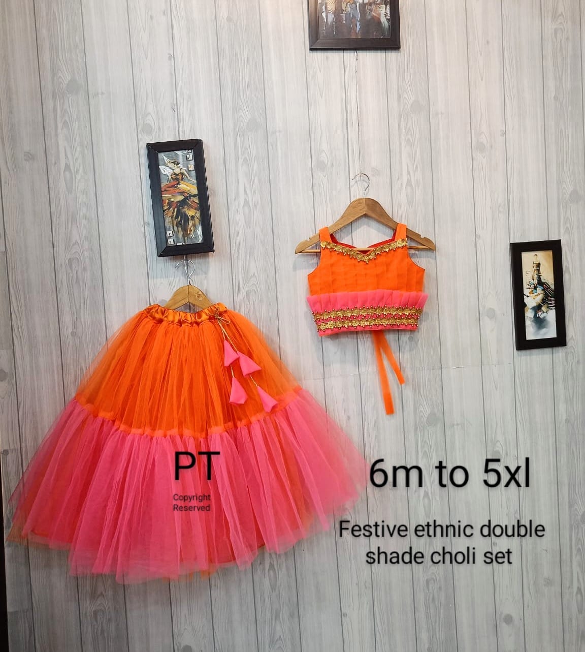 Designer Mom & Daughter Beaded Lehenga Choli | Ethnic Partywear Set | Customizable Festive Outfit