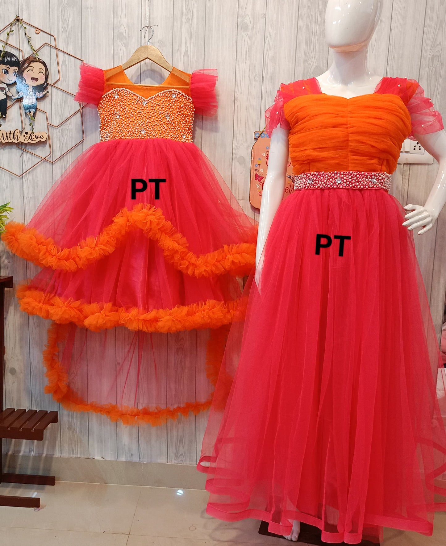 Mother daughter combo for special occasions| Birthday Dress | Stunning Partywear Twining dress