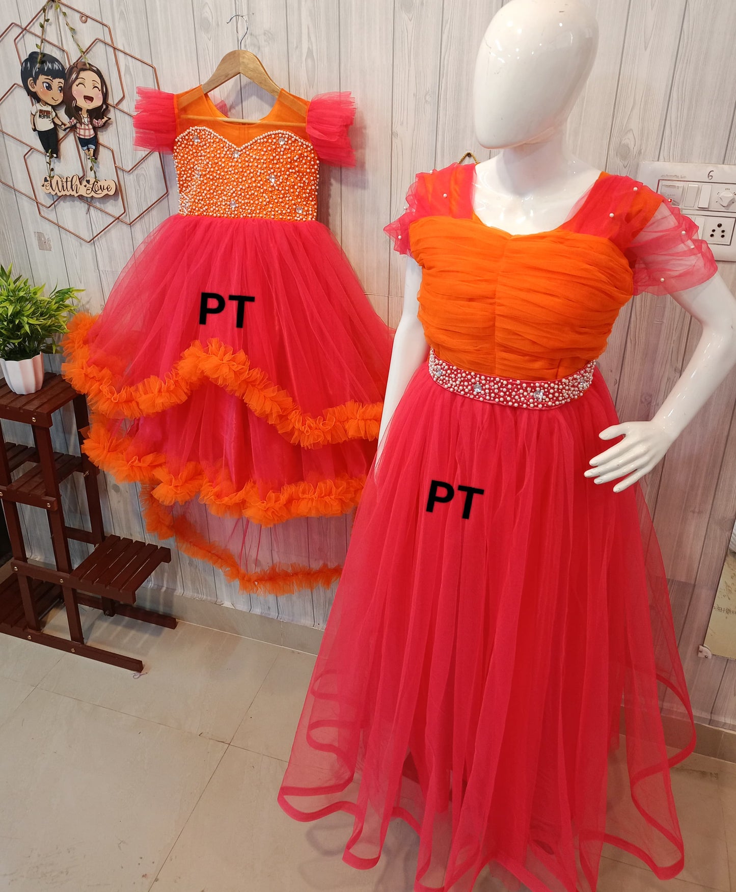 Mother daughter combo for special occasions| Birthday Dress | Stunning Partywear Twining dress