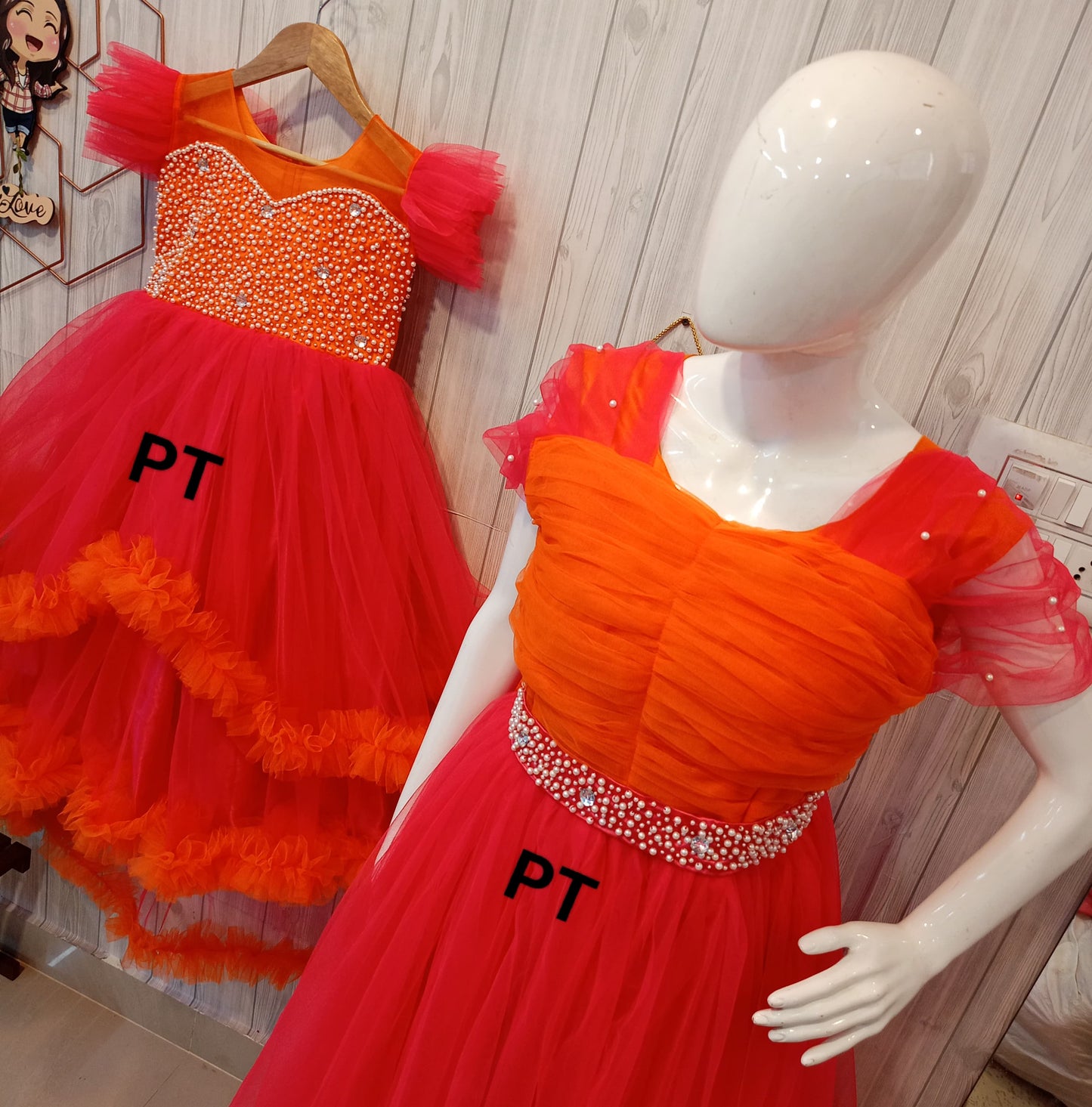 Mother daughter combo for special occasions| Birthday Dress | Stunning Partywear Twining dress