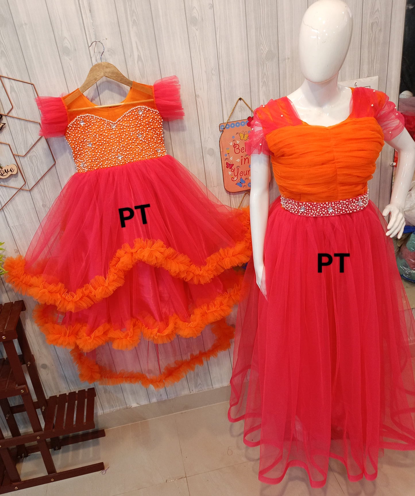 Mother daughter combo for special occasions| Birthday Dress | Stunning Partywear Twining dress