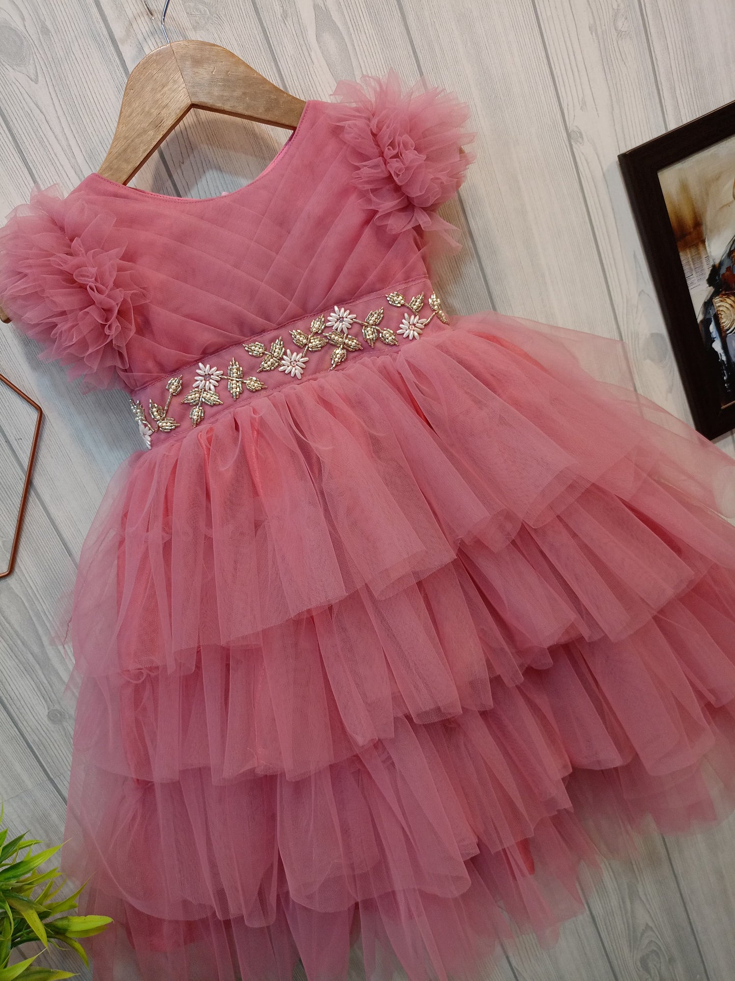 Fluffy Layered Tutu Dress for Girls - Fairy Tale Look | Birthday Dress