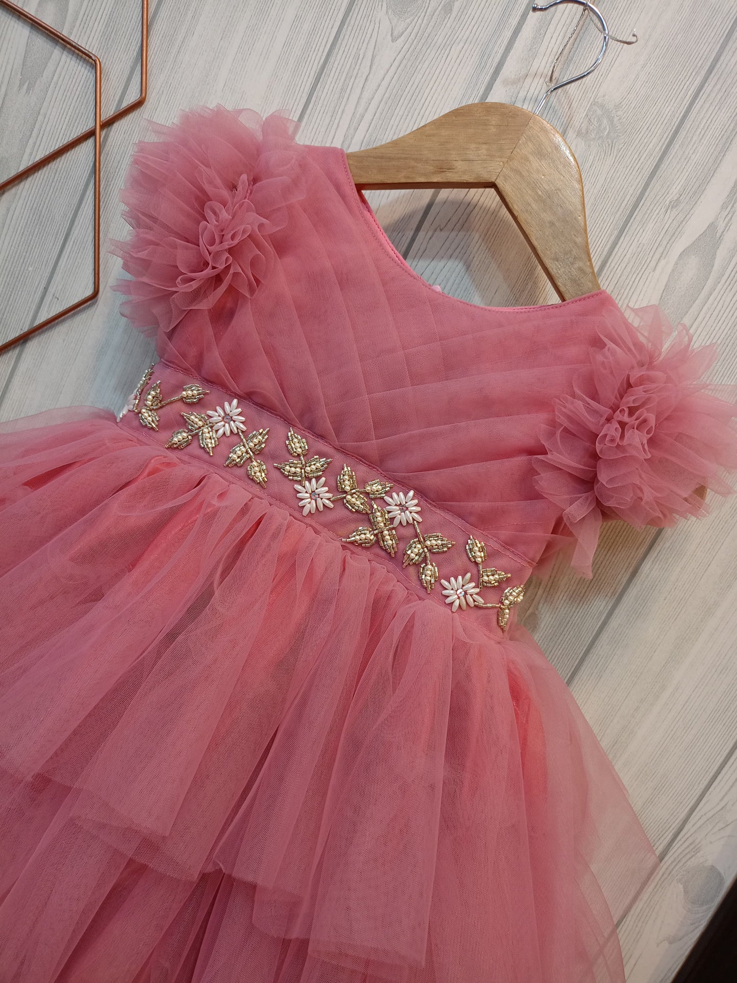 Fluffy Layered Tutu Dress for Girls - Fairy Tale Look | Birthday Dress