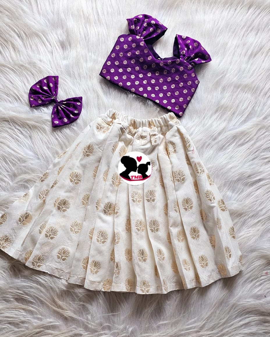 Traditional Pattu Dress | Vishu Dress | Pattu Pavadai Set | Pavadai Sattai