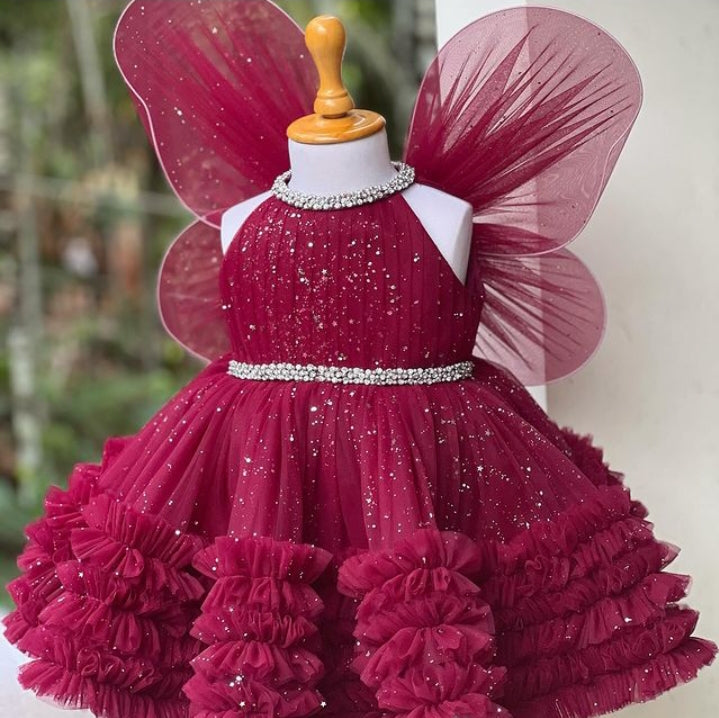 Butterfly Wings Birthday Dress | Fairytale Birthday dress