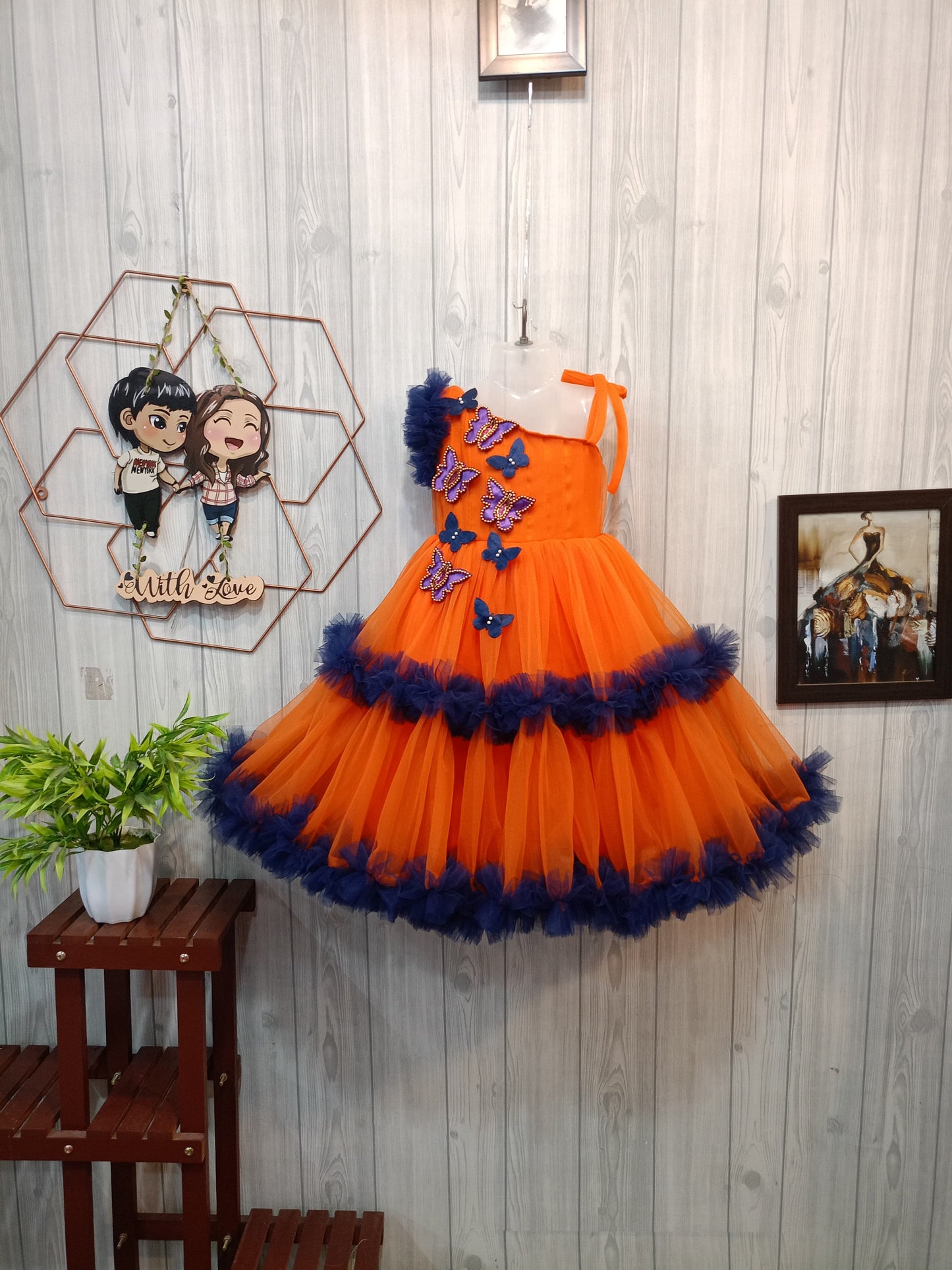 Butterfly Theme Birthday Dress