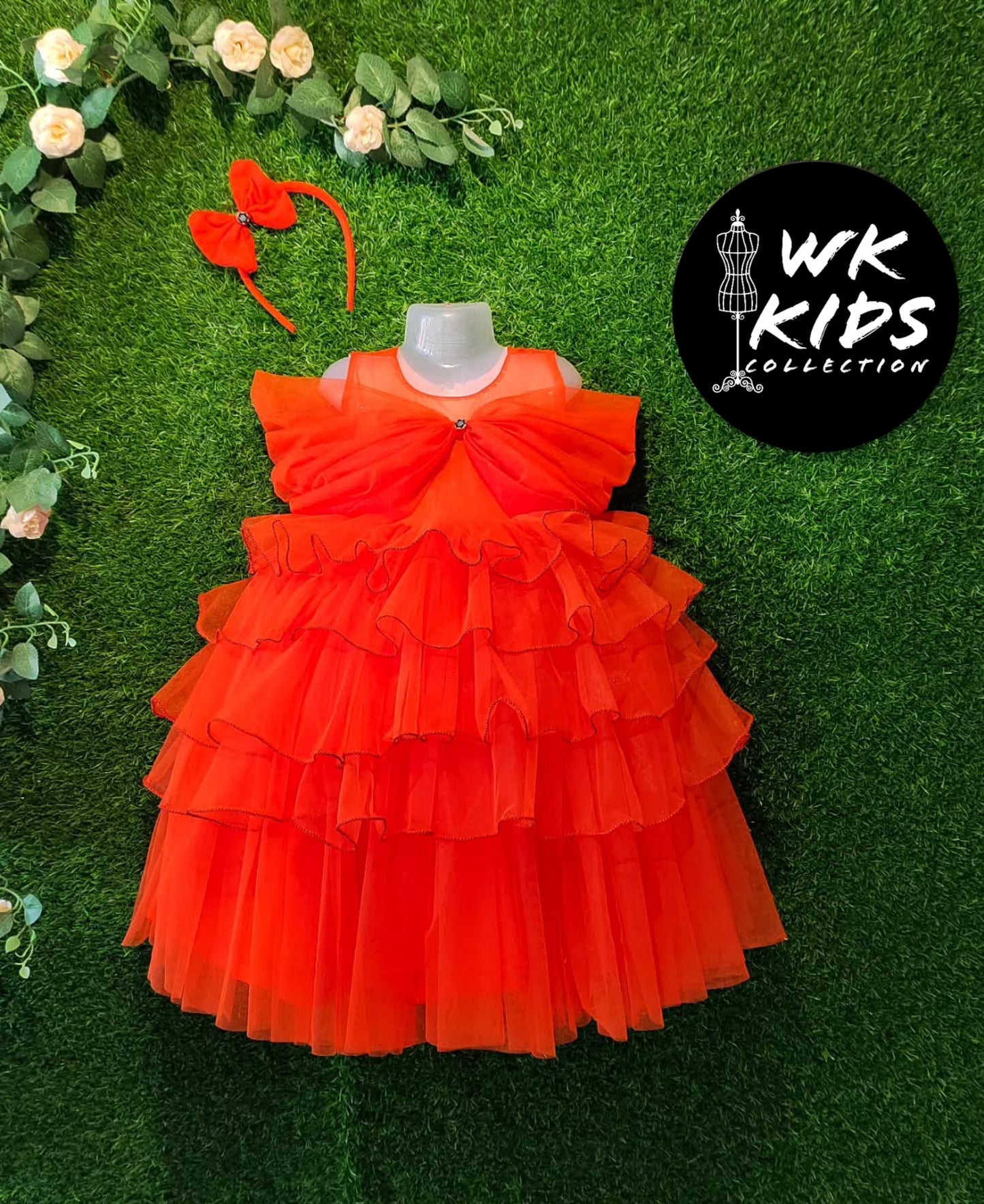 Fairytale Birthday dress | Partywear Layered Dress
