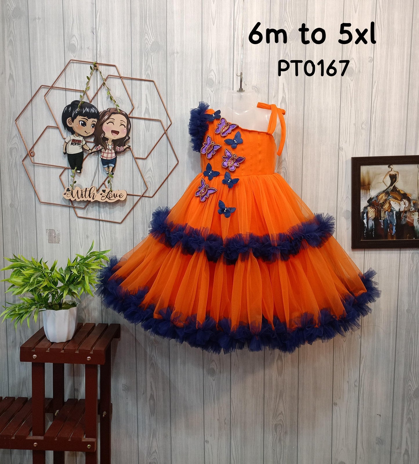 Butterfly Theme Birthday Dress