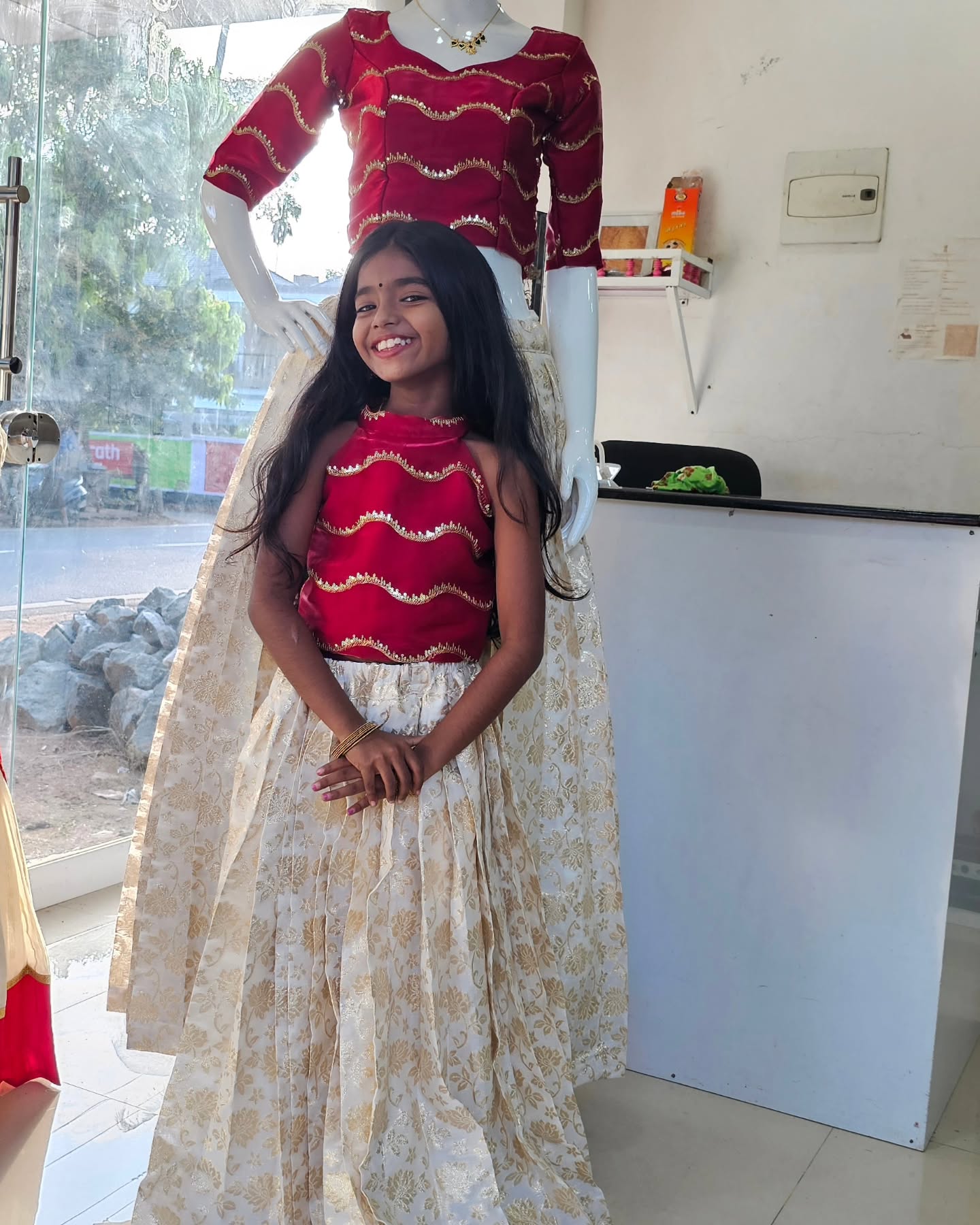 Pattu Pavadai | Traditional Dress for Girls | Vishu Dress | Pattu Pavadai