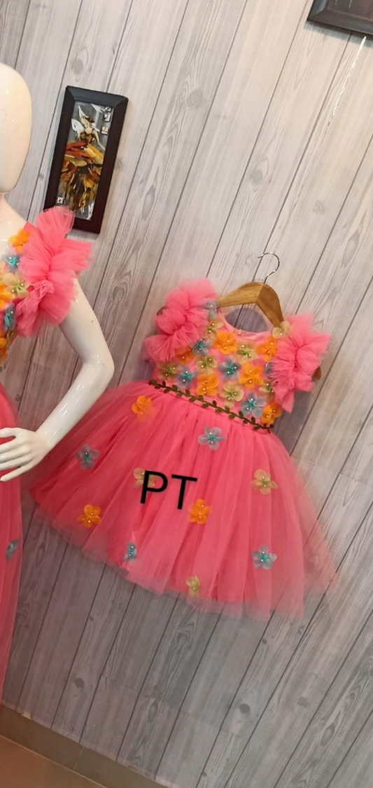 Flower  🌸 Dress for Girls | Birthday Dress | Partywear Dress