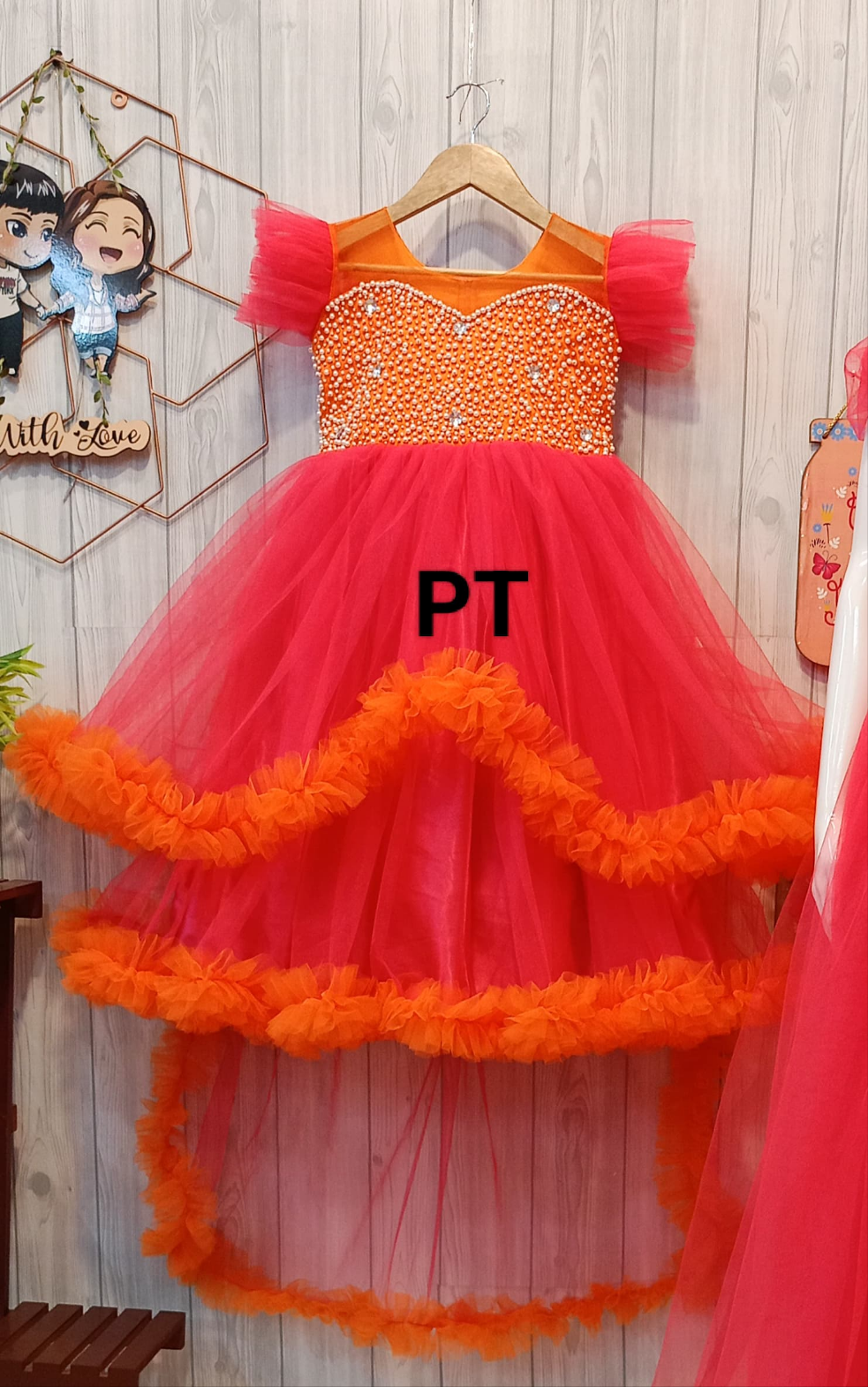 Pearl Work Dress for Special Occasions| Birthday Dress | Stunning Partywear dress