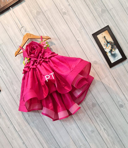 Cute High Low Partywear Dress
