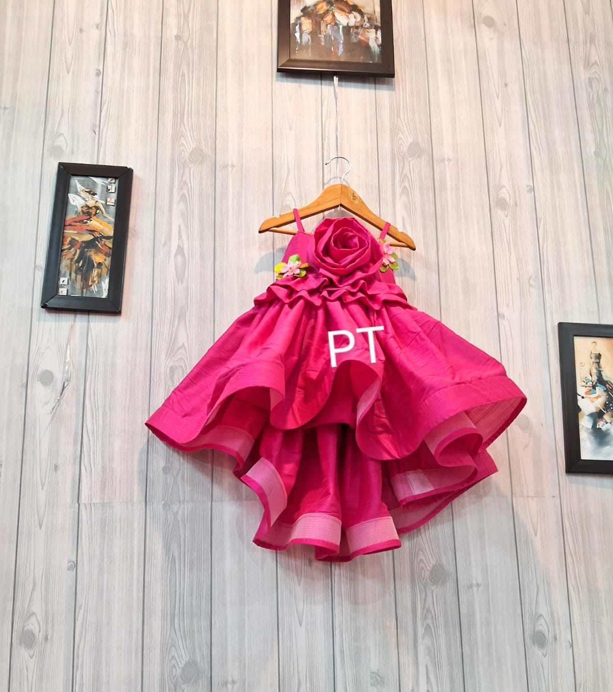 Cute High Low Partywear Dress