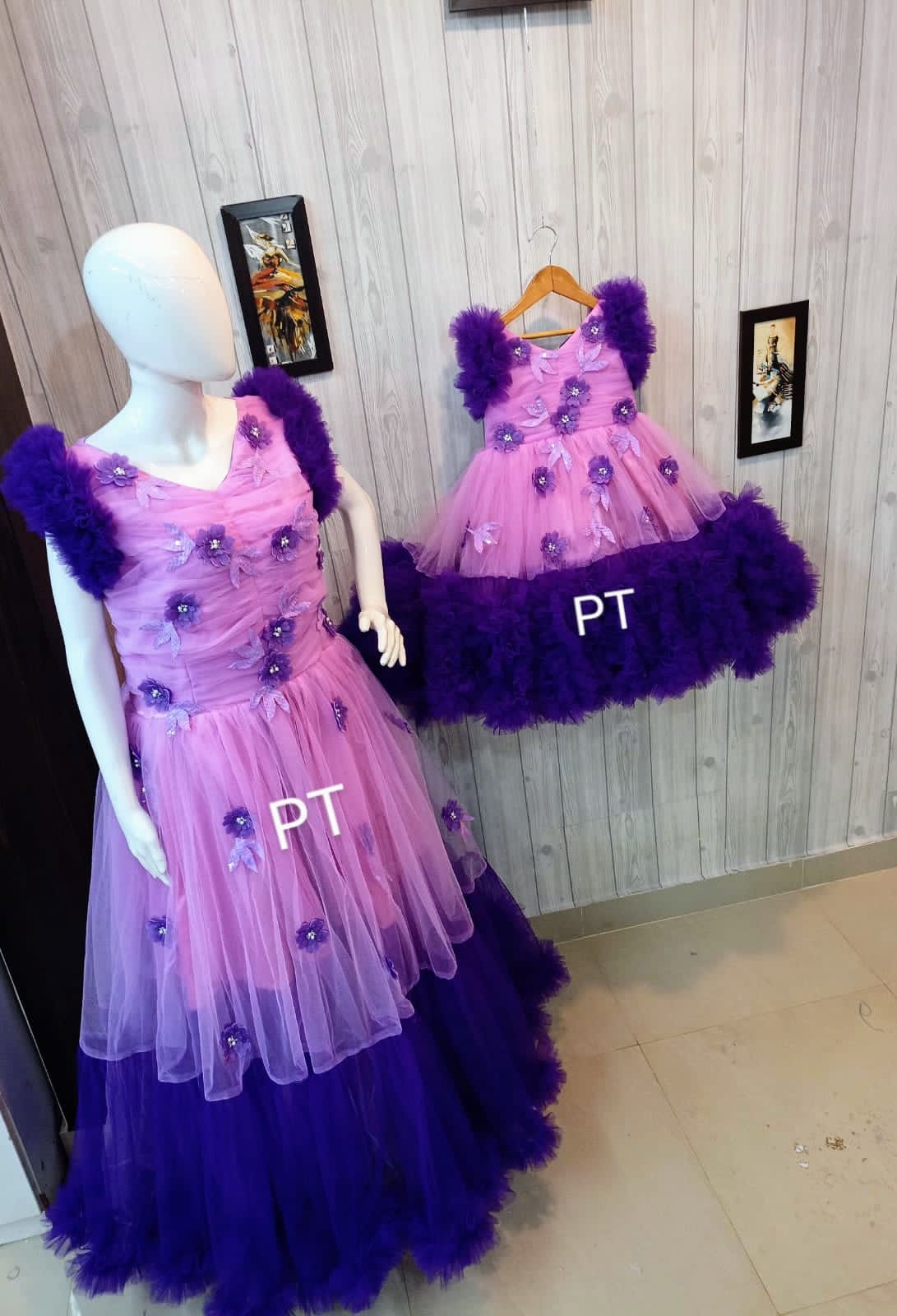 Elegant Mother Daughter combo | Birthday Dress Combo | Twinning Dress