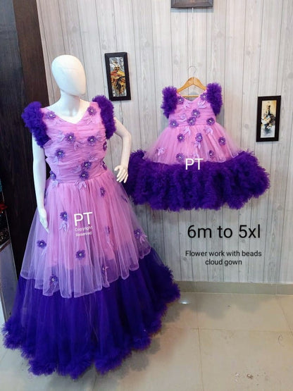 Elegant Mother Daughter combo | Birthday Dress Combo | Twinning Dress