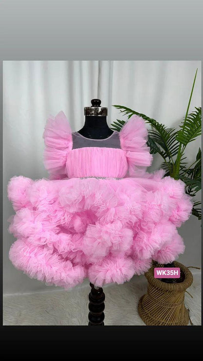 Cloud Frill Elegant Dress | Birthday Dress haul ✨️ | Partywear Dress