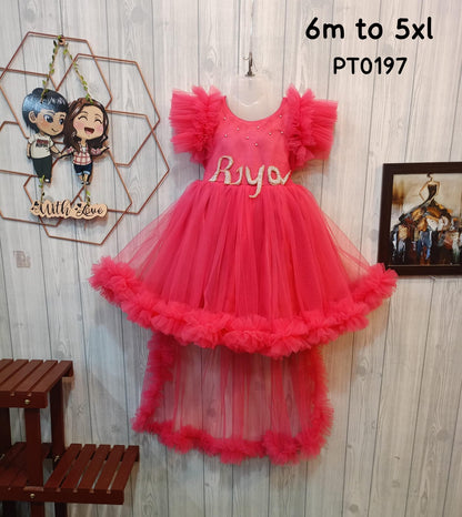 Special Name Customized Dress for Mother daughter | Birthday Dress