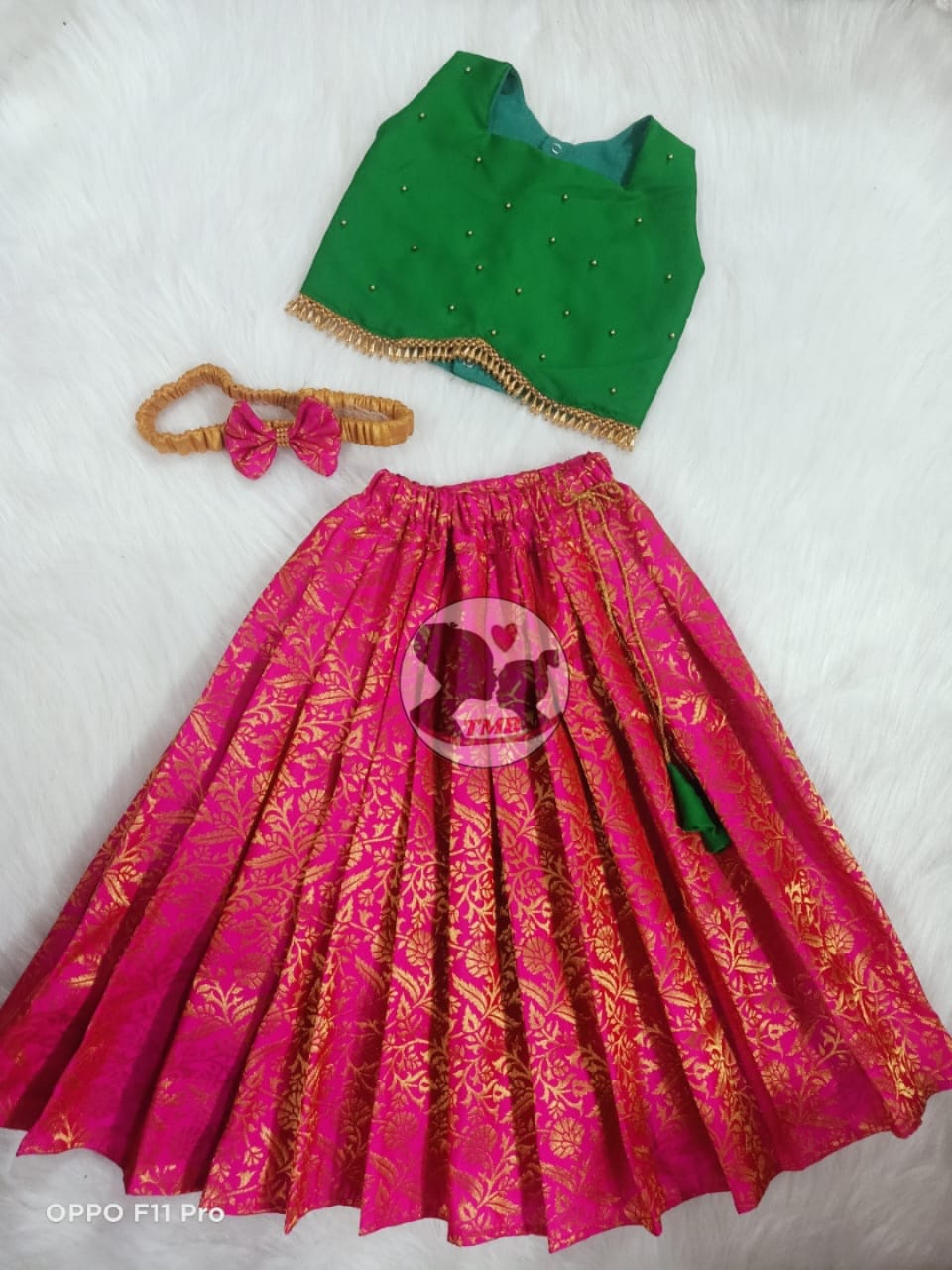 Pattu Pavadai | Traditional Dress for Girls | Vishu Dress | Pattu Pavadai set