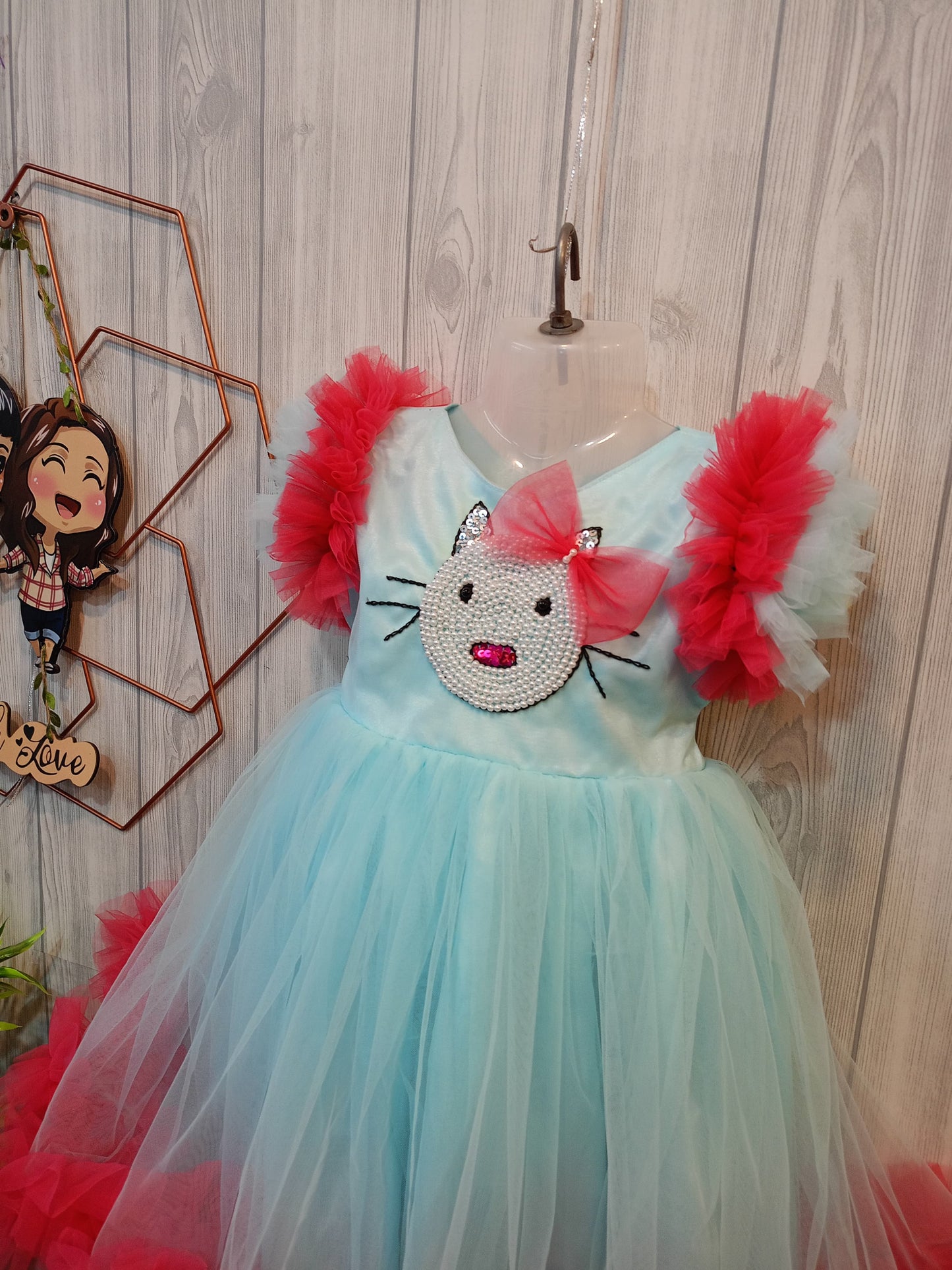 Hello Kitty Dress | mother daughter combo dress