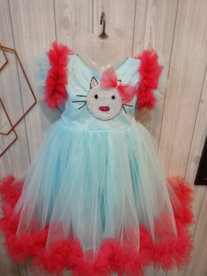 Hello Kitty Dress | mother daughter combo dress