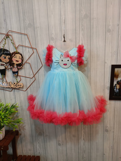 Hello Kitty Dress | mother daughter combo dress