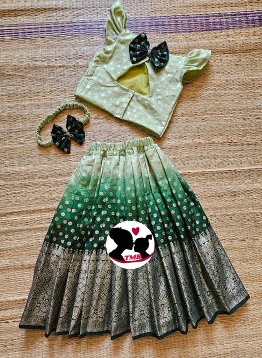 Pattu Festival Collection | Vishu Dress | Pattu Pavadai Set