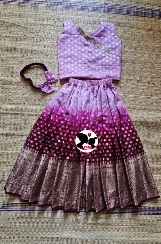 Festival Collection | Vishu Dress | Pattu Pavadai Set