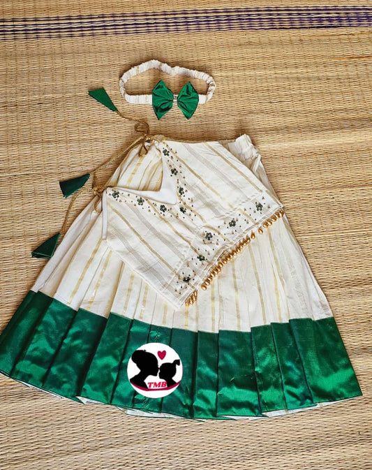 Traditional Dress | Pattu Pavadai Set | Pattu Dress | Pavadai sattai