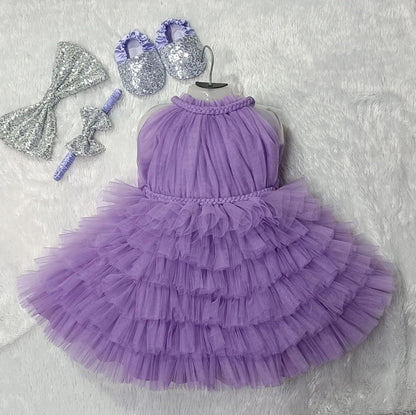 Beautiful Layered Birthday Dress | Party wear Dress