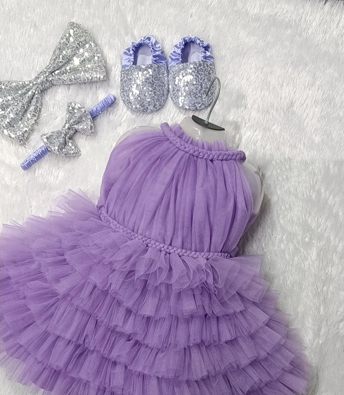 Beautiful Layered Birthday Dress | Party wear Dress