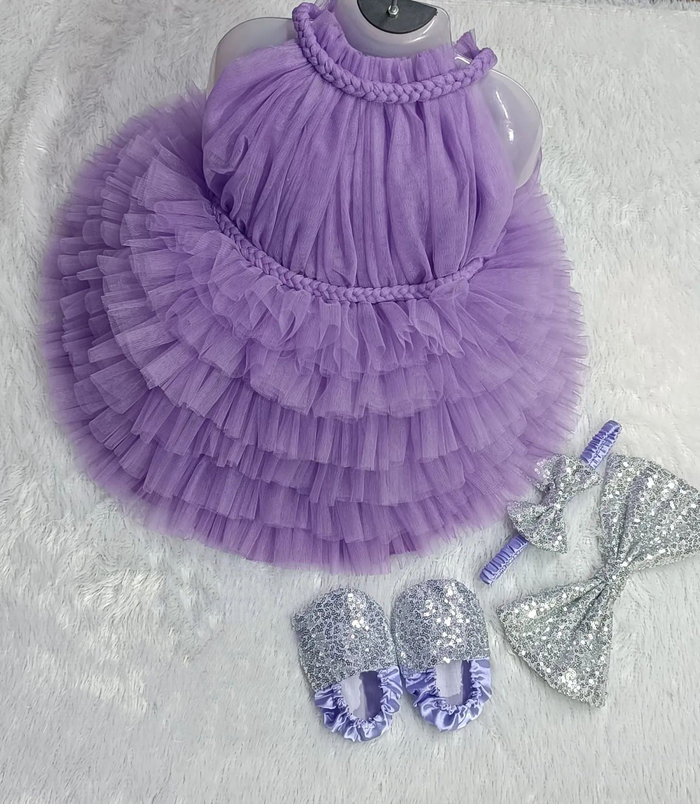 Beautiful Layered Birthday Dress | Party wear Dress