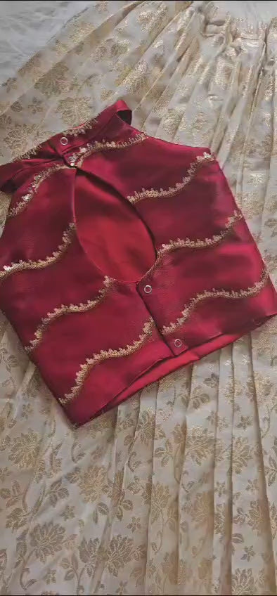 Pattu Pavadai | Traditional Dress for Girls | Vishu Dress | Pattu Pavadai