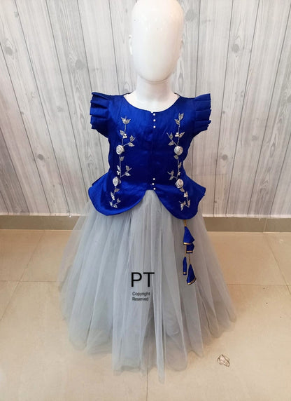 Overcoat Birthday Dress | Partywear Dress | Mommy and me Dress