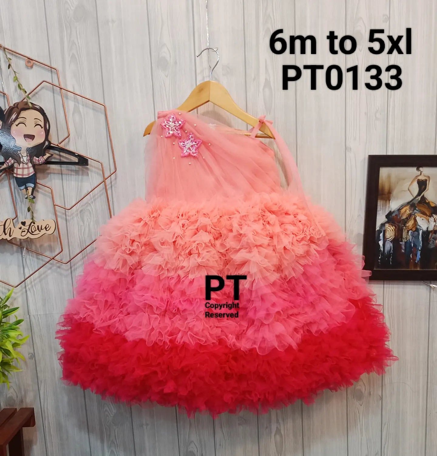 Princess Dress | Tiny Layers Birthday Dress