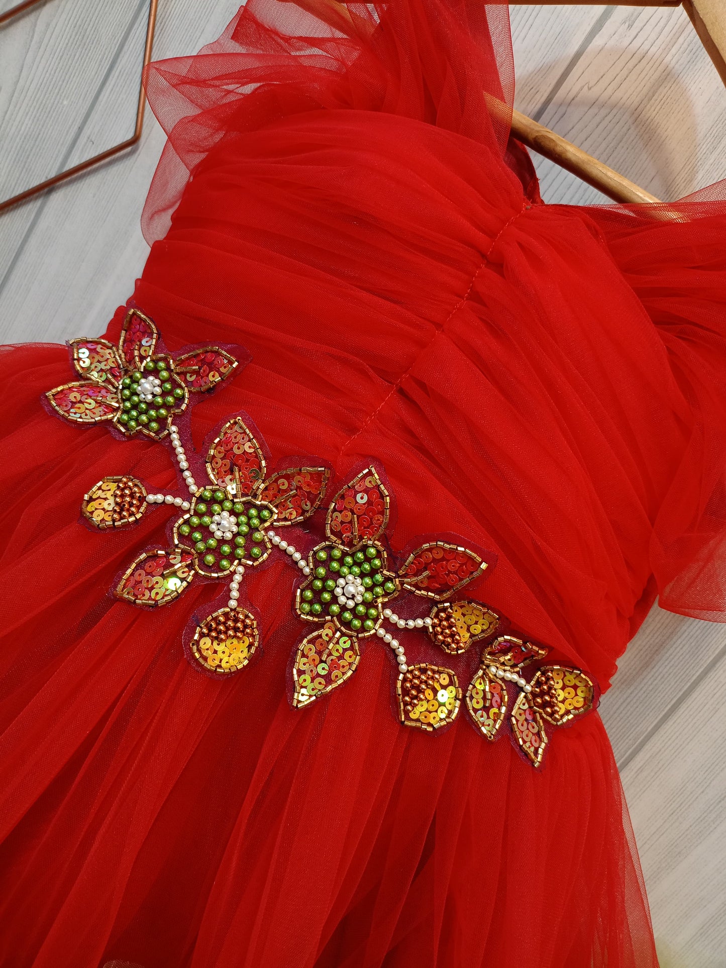 Beautiful Birthday Dress | Mother Daughter Combo Dress