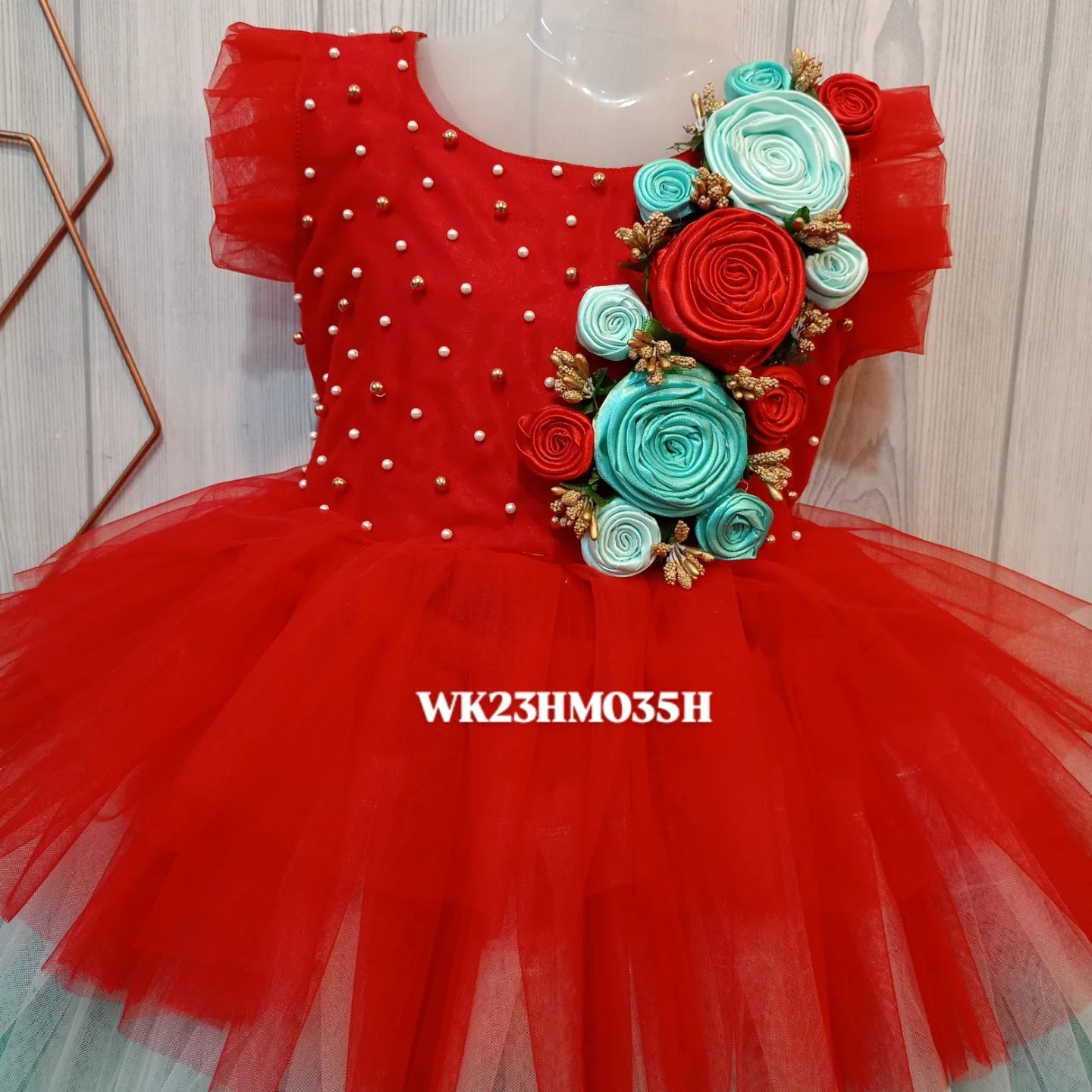 Multicolor Layered Birthday Dress