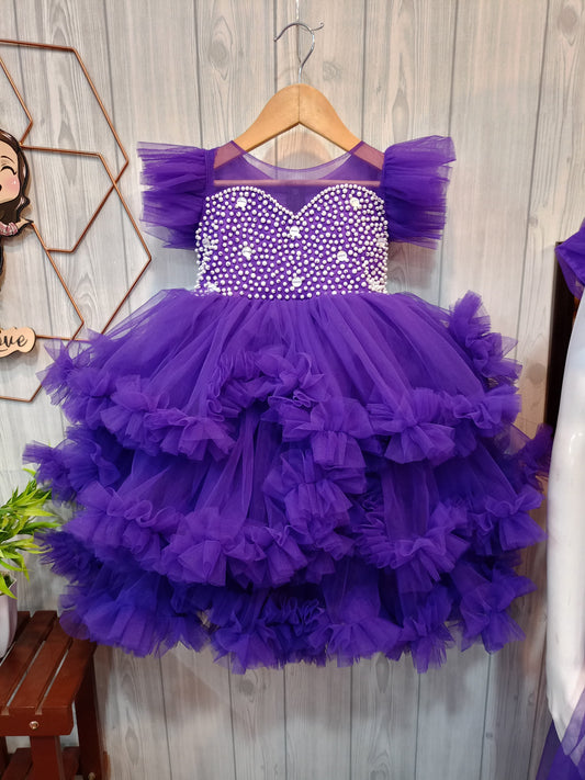 Layered Birthday Dress | Birthday Dress | Stunning Partywear Dress – Whimsical, Twirly & Picture-Perfect!
