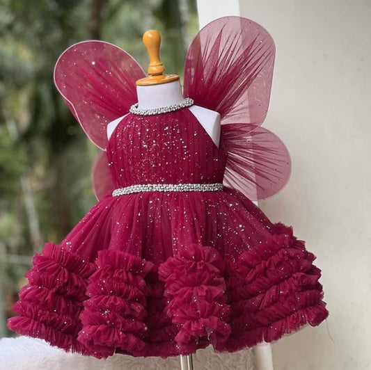 Butterfly Wings Birthday Dress | Fairytale Birthday dress