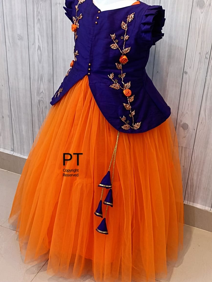 Overcoat Birthday Dress | Partywear Dress | Mommy and me Dress
