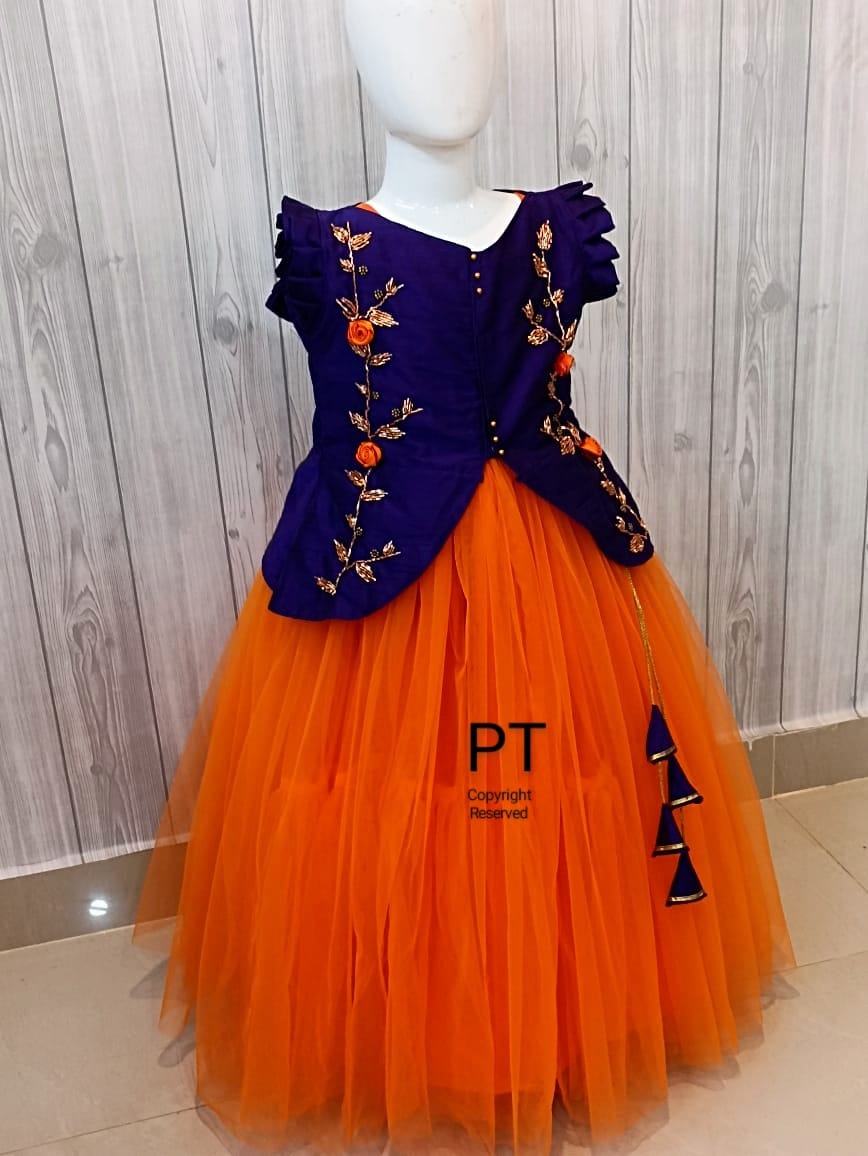 Overcoat Birthday Dress | Partywear Dress | Mommy and me Dress
