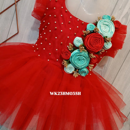 Multicolor Layered Birthday Dress